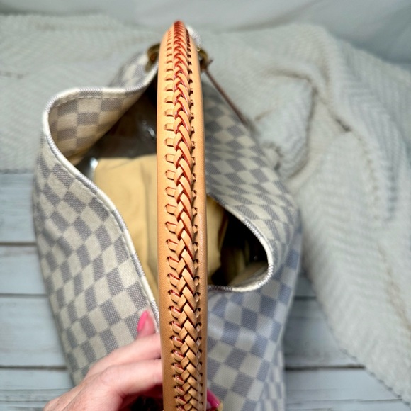 🌸 AUTHENTIC 🦄 RARE Louis Vuitton Artsy MM Damier Azur ✨ - Picture 3 of 16